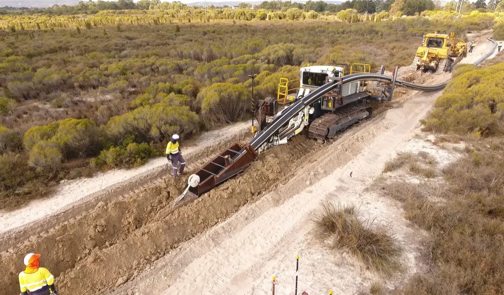 Water Corporation 450mm PE Wastewater Pressure Main Upgrade